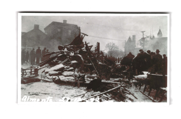 Almonte Train wreckage 1942.