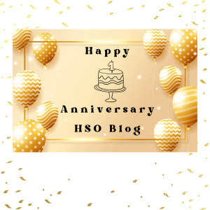 Happy Anniversary HSO Blog!