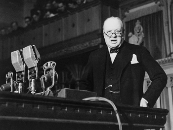 Churchill Speaking in the House of Commons, Otttawa, 30 December 1941