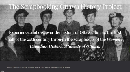 Ottawa U Scrapbooking Ottawa History